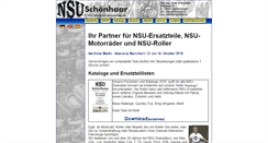 Desktop Screenshot of nsu-schoenhaar.de