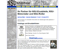 Tablet Screenshot of nsu-schoenhaar.de